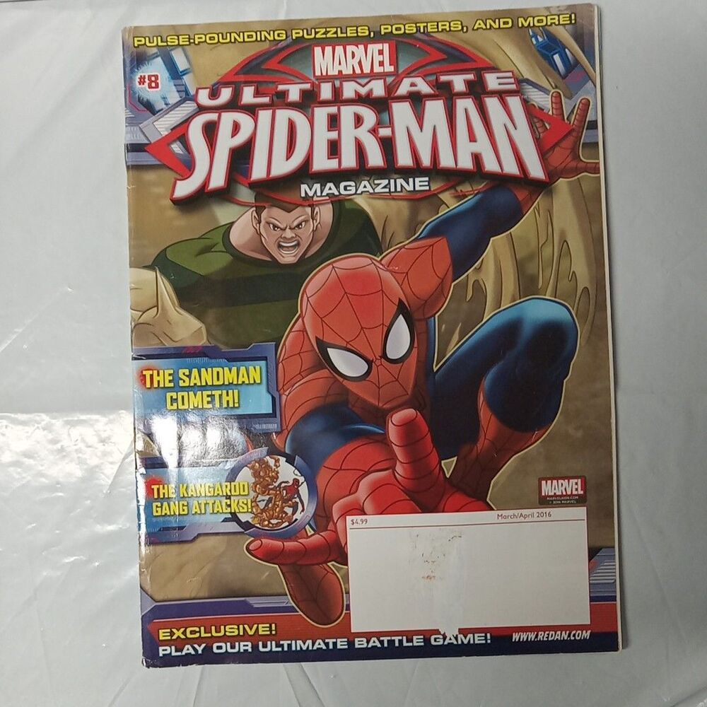 Marvel #8 Magazine “Ultimate Spider-Man Magazine” March/April 2016